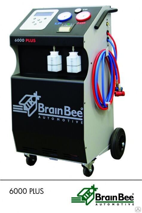 Установка для заправки кондиционеров BRAIN BEE 6000 ECO 1234 автоматическая (R-1234YF)