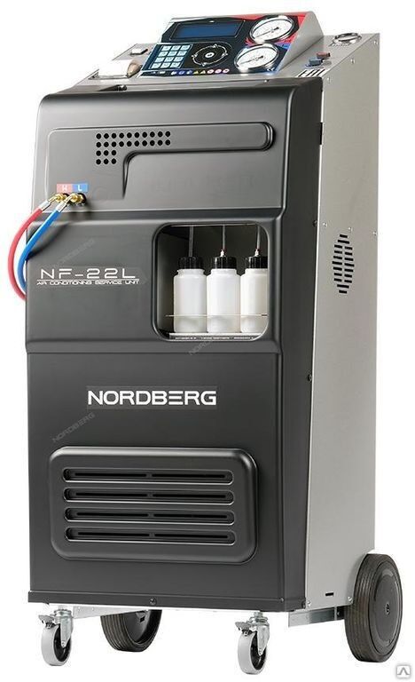 Автоматическая установка для заправки автомобильных кондиционеров NORDBERG NF22L, 22 л