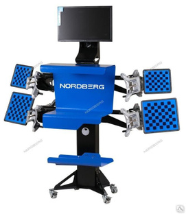 Стенд сход-развал 3d модель четырехкамерный настенный c804-c Nordberg 