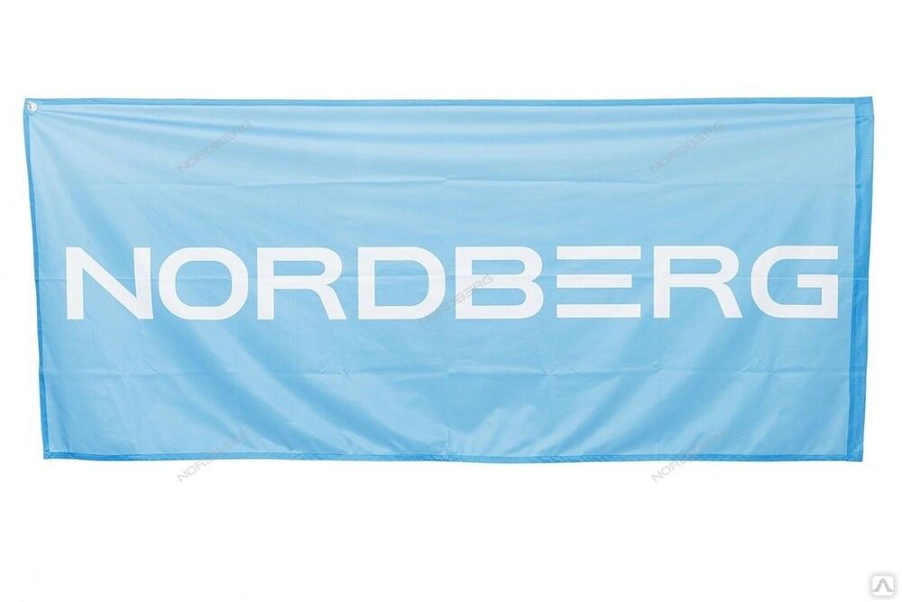Флаг односторонний с флагштоком 0,85*2м Nordberg