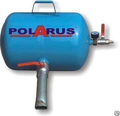 Бустер для взрывной накачки шин 20л Polarus BL-20 (Польша)