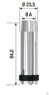 Газовое сопло сварочное D= 12.0 мм FB 360 (5 шт.)