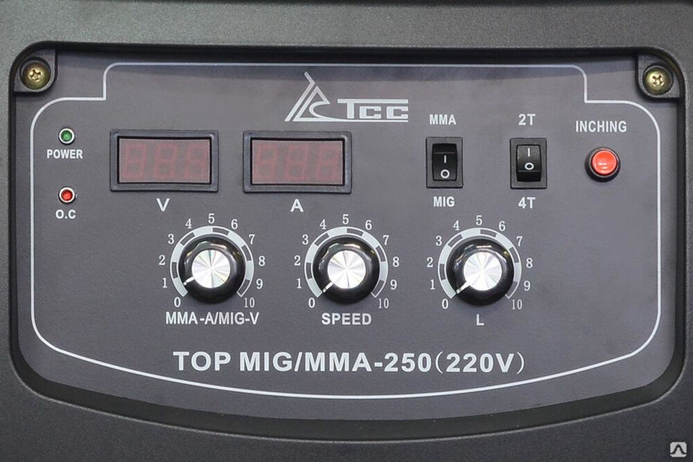 Сварочный полуавтомат TSS TOP MIG/MMA-250 (220V) 3