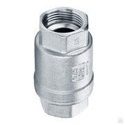 Клапан нержавеющий диаметр: 20 мм, обратный, проходной, Ру160, марка 16нж48нж, муфтовое ЗТО ПОТОК