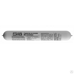 Герметик на основе МС полимера Sila Pro серый ral 7004 600 мл 1/12 