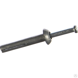 Дюбель-гвоздь забиваемый металлический d 6,3 мм L 50 мм 