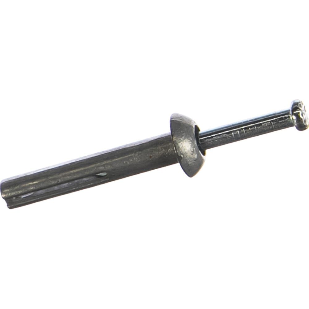 Дюбель-гвоздь забиваемый металлический d 6 мм L 25 мм