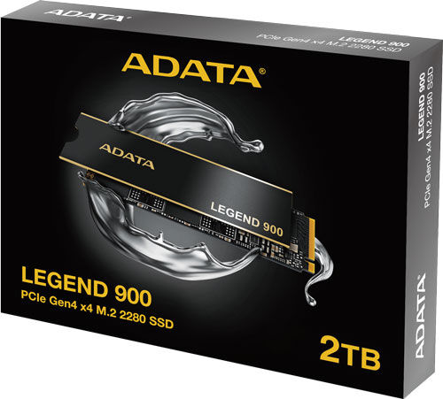 SSD накопитель ADATA M.2 LEGEND 900 2000 Гб PCIe 4.0 SLEG-900-2TCS