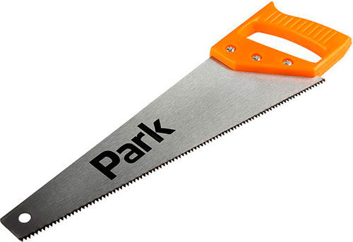 Ножовка по дереву Park 35 см, пластиковая ручка (104577) 35 см пластиковая ручка (104577)