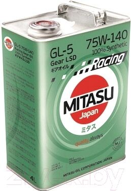Трансмиссионное масло Mitasu Racing Gear Oil 75W140 / MJ-414-4