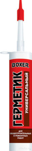 Герметик силикон универсальный Boxer U бесцветный 280мл #1