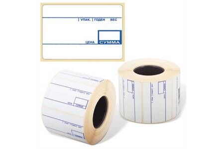 Этикет лента для весов с печатью этикеток 58х40 мм (700)