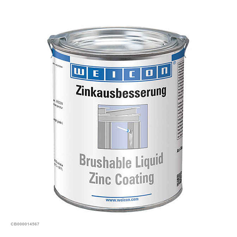Защитное покрытие Цинк Brushable Zinc Coating, Weicon (расход 1,25г/см3, 750 мл)