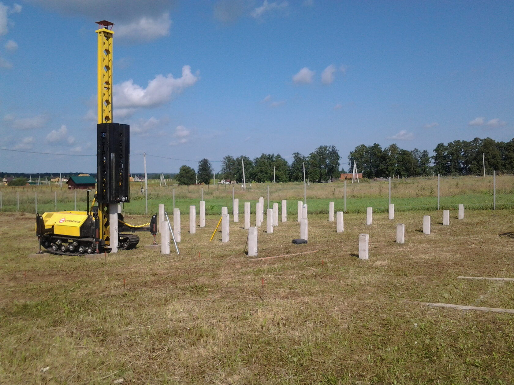 Услуги МИНИ СВАЕБОЙНОЙ установки, цена в Красноярске от компании АТЛАС