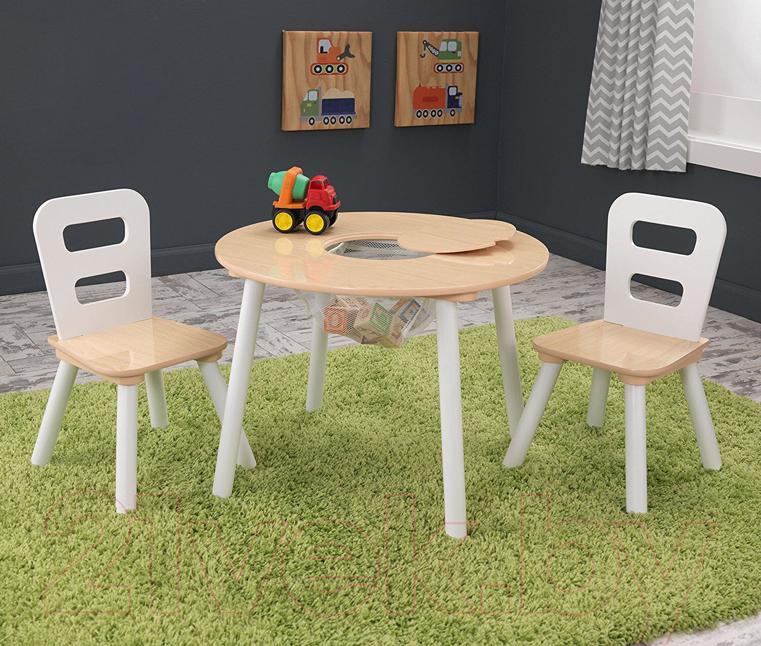 Комплект мебели с детским столом KidKraft Сокровищница / 27027-KE 3