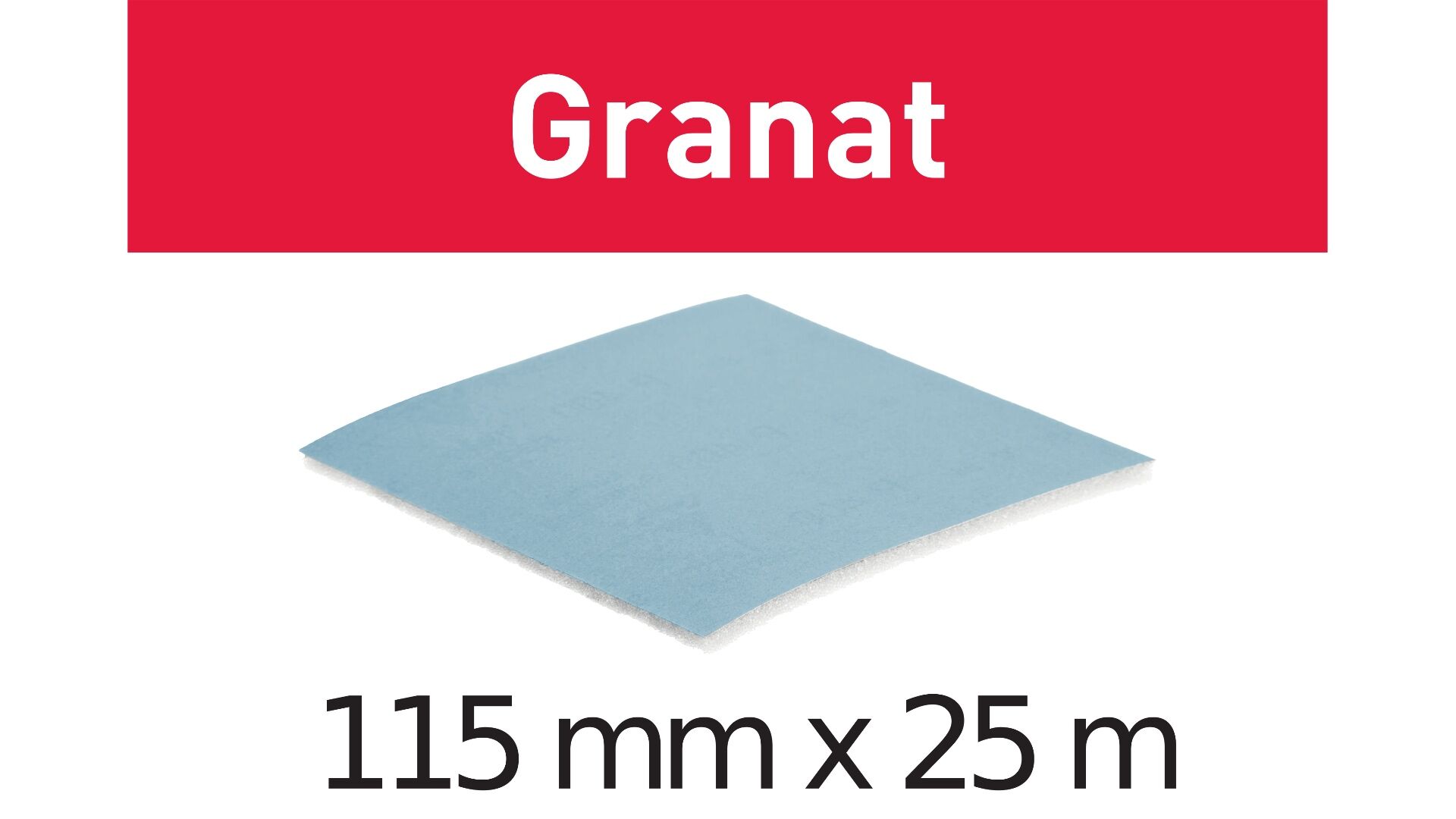 Материал шлифовальный Festool Granat Soft P600, рулон 25 м 115x25m P600 GR SOFT