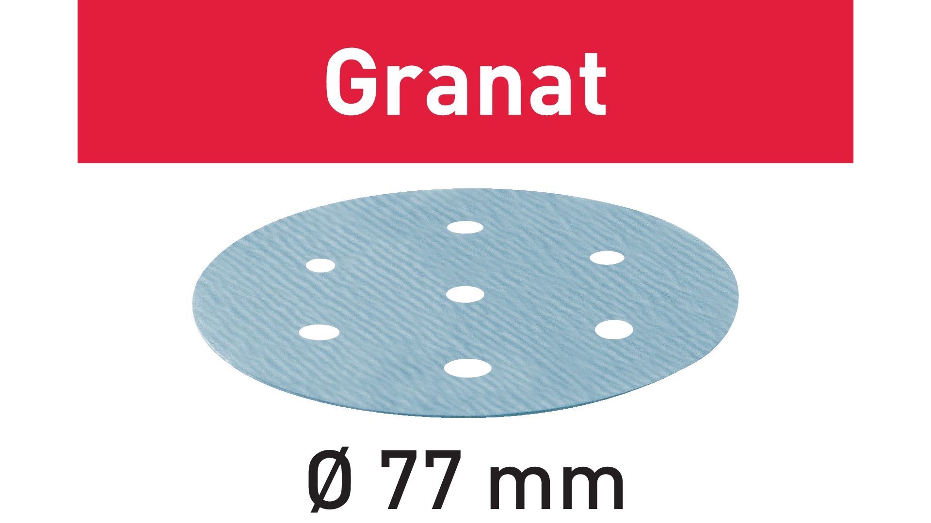 Материал шлифовальный Festool Granat P 320, компл. из 50 шт. STF D77/6 P320 GR /50 STF D77/6 P320 GR/50