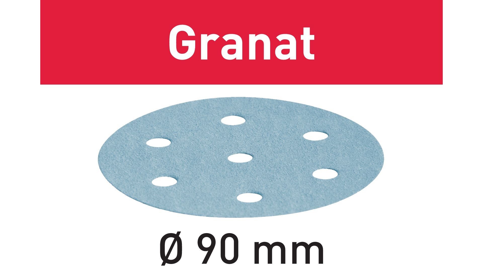 Материал шлифовальный Festool Granat P 1200. компл. из 50 шт. STF D90/6 P 1200 GR /50 STF D90/6 P1200 GR/50