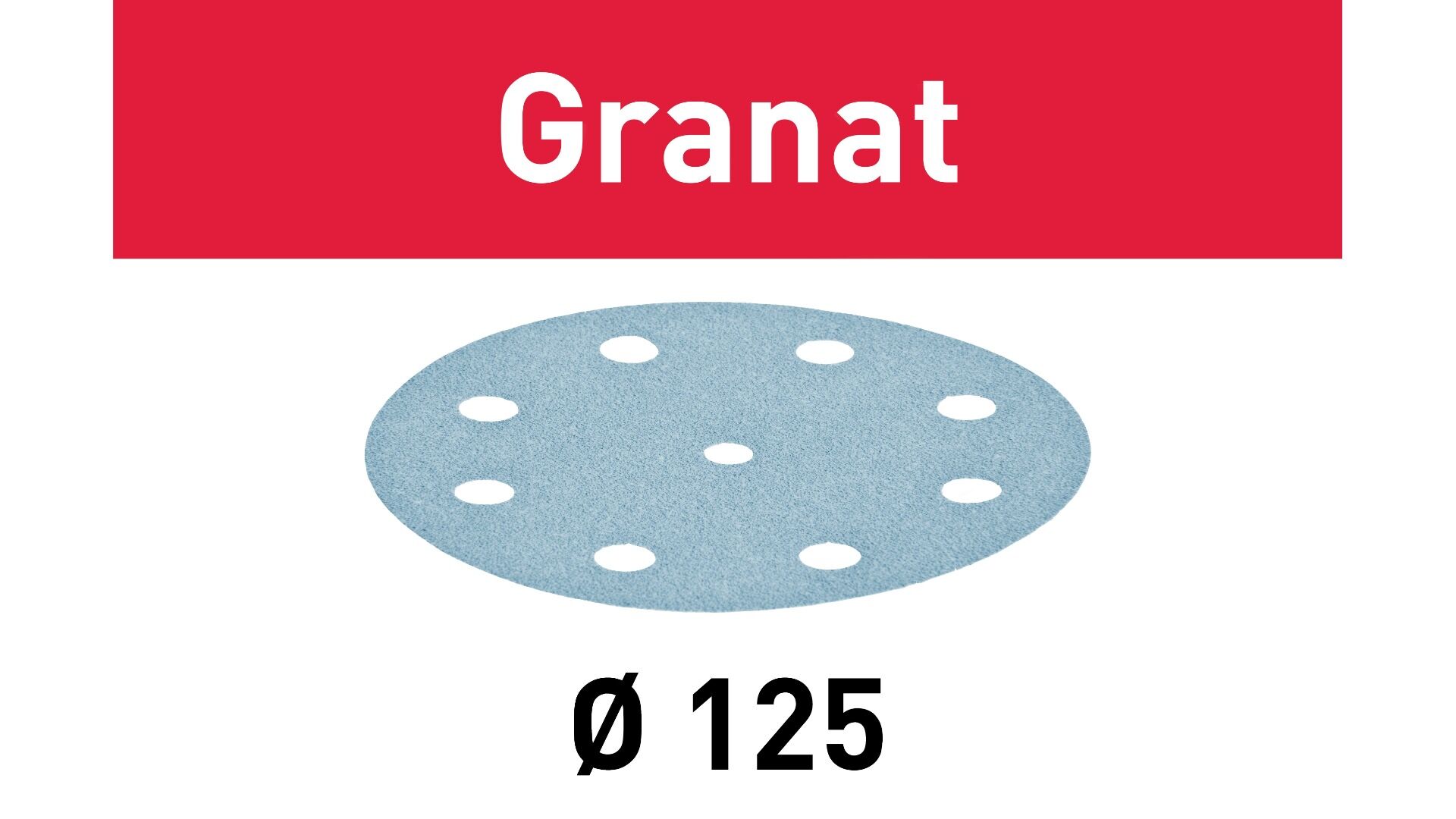 Материал шлифовальный Festool Granat P1500, компл. из 50 шт. STF D125/90 P1500 GR 50X STF D125/8 P1500 GR/50