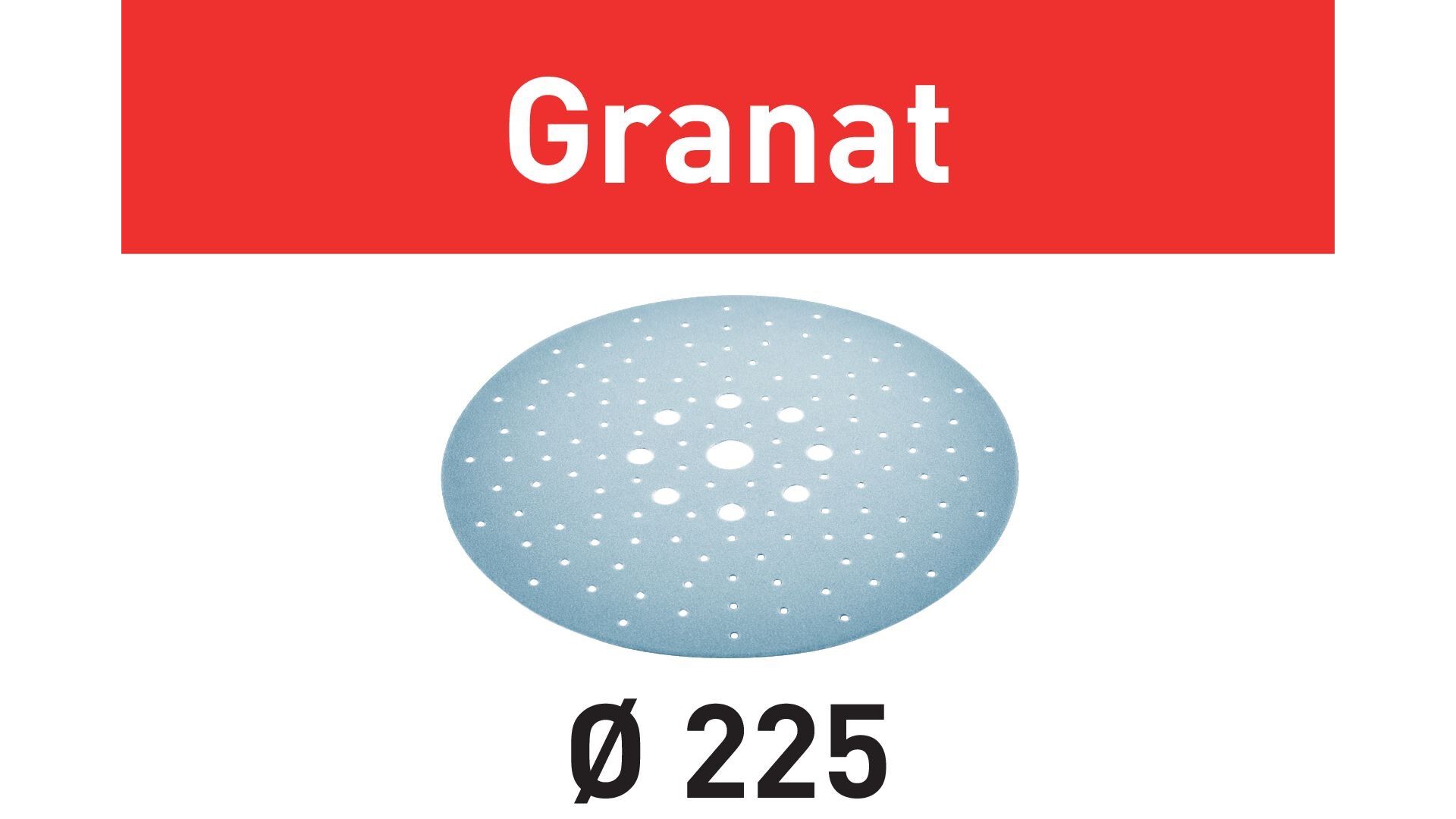 Шлифовальный материал Festool STF D225 P400 GR S/25 Granat Soft