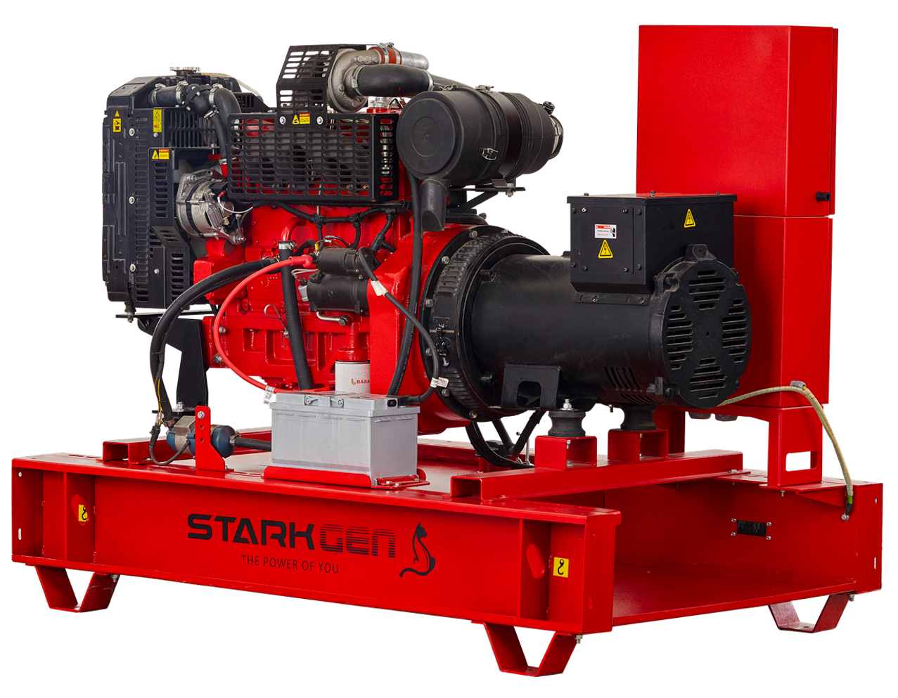 Дизельный генератор Başak SGT-30BX, модель двигателя B408100G, 1000x1500x1220 мм, открытого типа