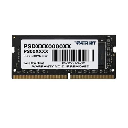 Память SO-DIMM DDR4 4Gb PC21300 2666MHz CL19 PATRIOT 1.2V (PSD44G266681S) Patriot