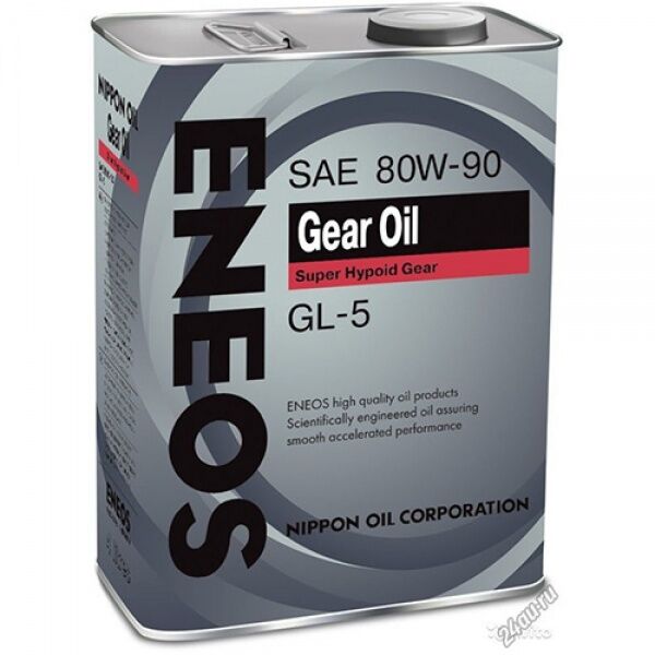 Масло ENEOS GEAR GL-5 80w90 (4л)