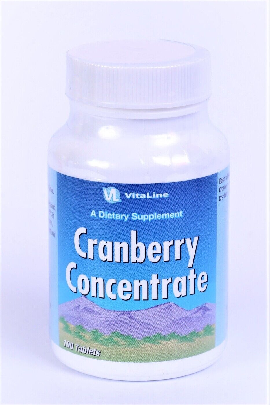 Бад Концентрат клюквы / Cranberry Concentrate 100 таблеток 550 мг Vitaline