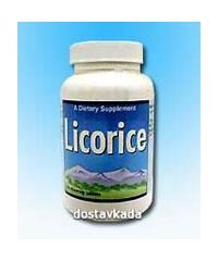 Бад Солодка (Лакричник) Licorice 90 жевательных таблеток 250 мг Vitaline