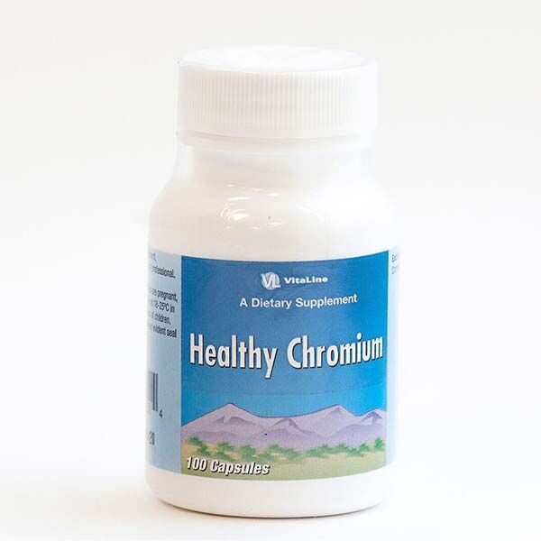 Бад Хелси Хром / Healthy Chromium 100 капсул 400 мкг Vitaline