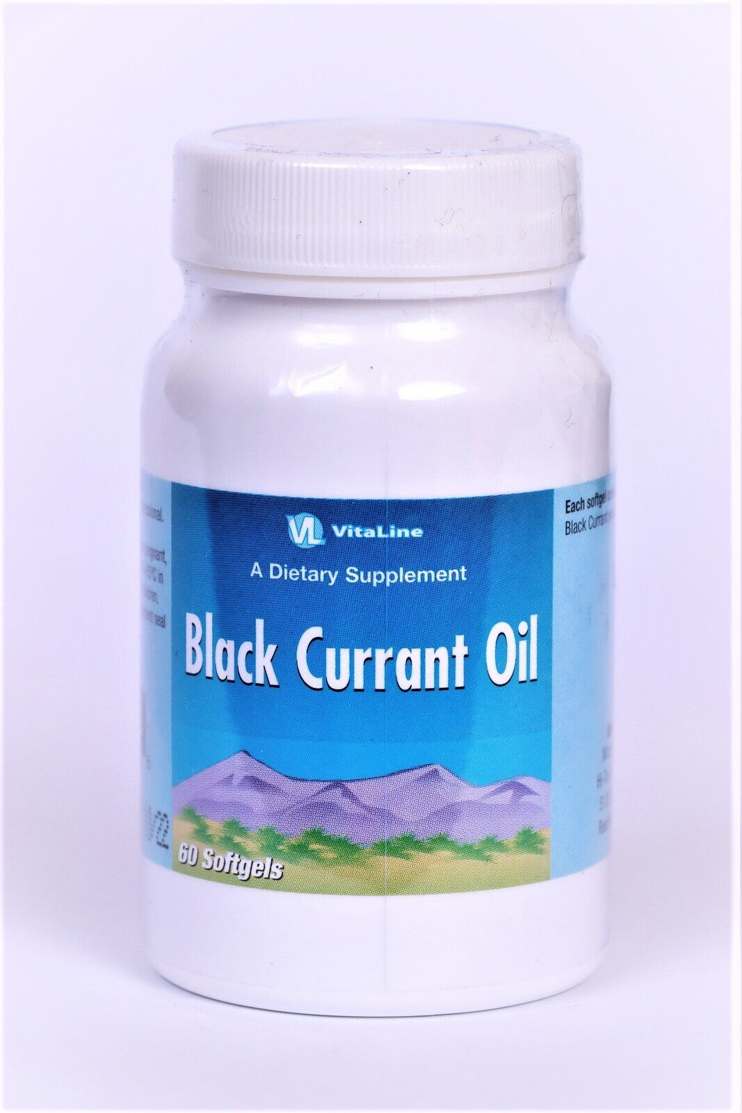 Бад Масло черной смородины / Black Currant Oil 60 капсул 500 мг Vitaline
