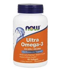 Бад Ультра Омега-3 / Ultra Omega 3 90 капсул Now foods