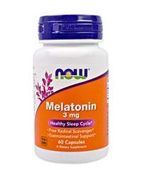 Бад Мелатонин / Melatonin 60 капсул по 3 мг. Now foods