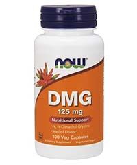 Бад Диметилглицин / DMG, 100 капсул по 125 мг. Now foods