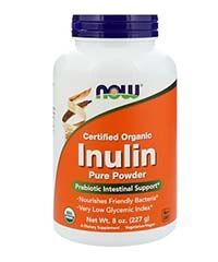 Бад Инулин Пребиотик (Inulin Prebiotic FOS), 227 г Now foods