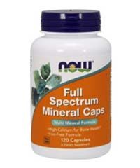 Бад Минералы комплекс / Full Spectrum Minerals 120 капсул Now foods
