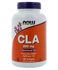 Бад КЛК, Коньюгированная линолевая кислота / CLA ( КЛА ) 180 капсул 800 мг Now foods