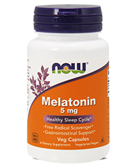Бад Мелатонин / Melatonin, 5 мг. 60 капсул Now foods
