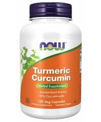 Бад Куркумин / Curcumin 120 капсул 665 мг. Now foods