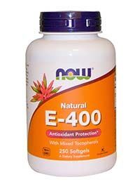 Бад Витамин Е-400 ( Е 400) 250 капсул Now foods