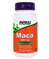 Бад МАКА / MACA 500 мг. 100 капсул Now foods