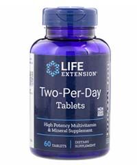 Бад Life Extension, Two-Per-Day, 60 таблеток
