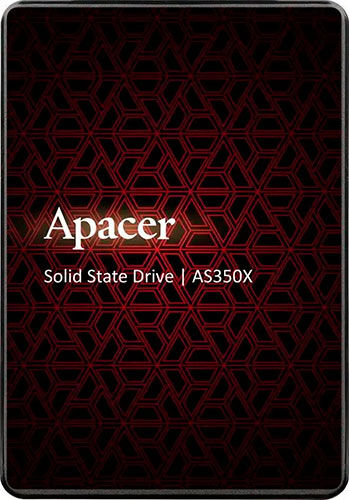 SSD накопитель Apacer AS350X 2.5 512 Гб SATA III 3D TLC (AP512GAS350XR-1)