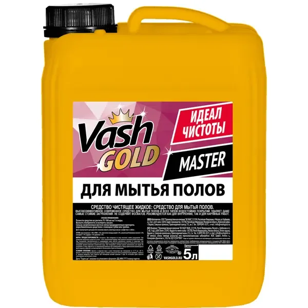 Средство для мытья полов Vash Gold 5 л VASH GOLD None