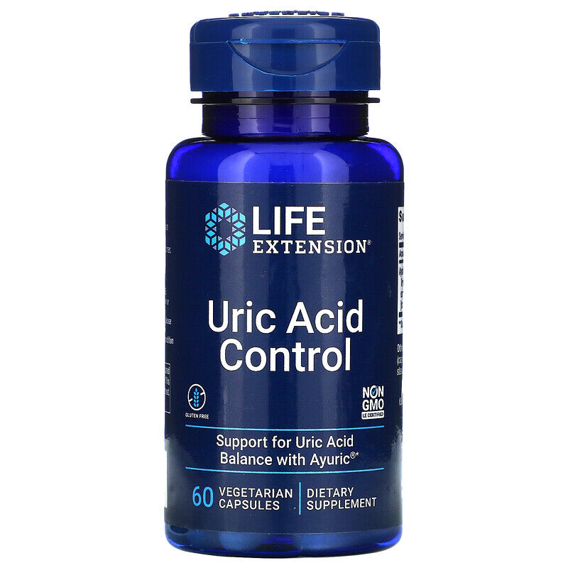 Бад Контроль мочевой кислоты / Uric Acid Control 60 капсул