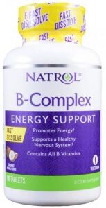Бад B - комплекс / Complete B-Complex со вкусом Кокоса 90 таблеток
