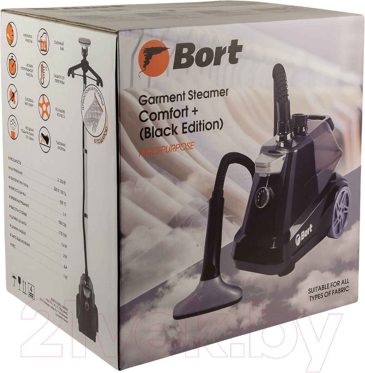 Отпариватель Bort Comfort + (Black Edition) 9