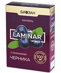 Бад Питательный коктейль «LAMINAR mix» черника Biozan