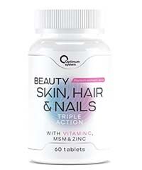 Бад Кожа, Волосы и Ногти Бьюти / Skin Hair Nails Beauty 60 таблетокOptimum System