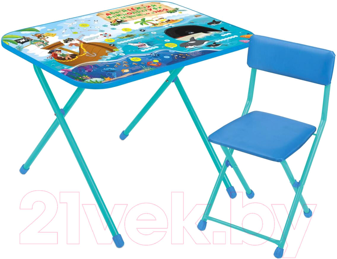 Комплект мебели с детским столом Ника NK-75A/2 Пираты